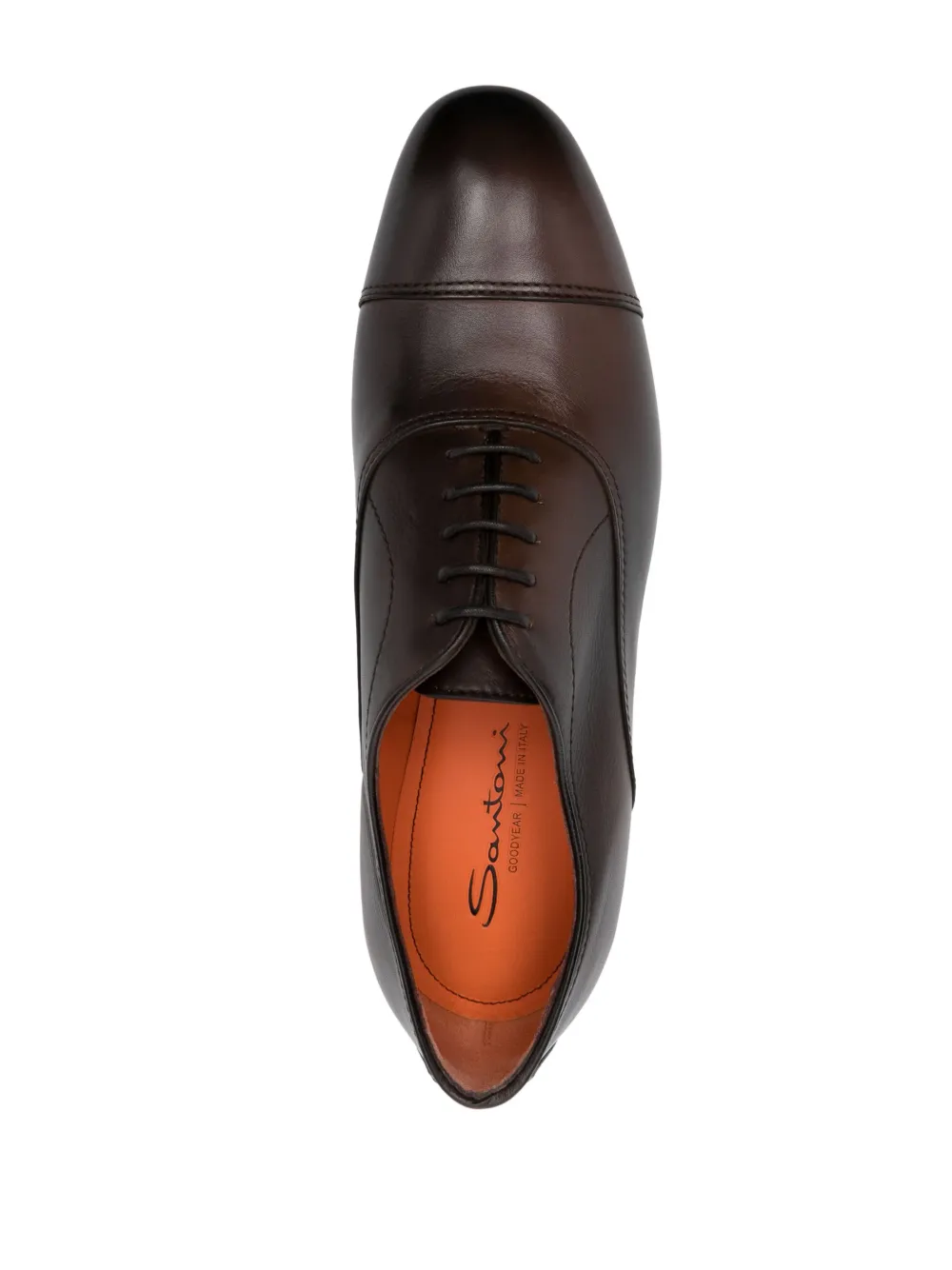 Hombre Santoni Zapatos Oxford Con Puntera De Almendra 6 Hombre Santoni Zapatos Oxford Con Puntera De Almendra - Imagen 4