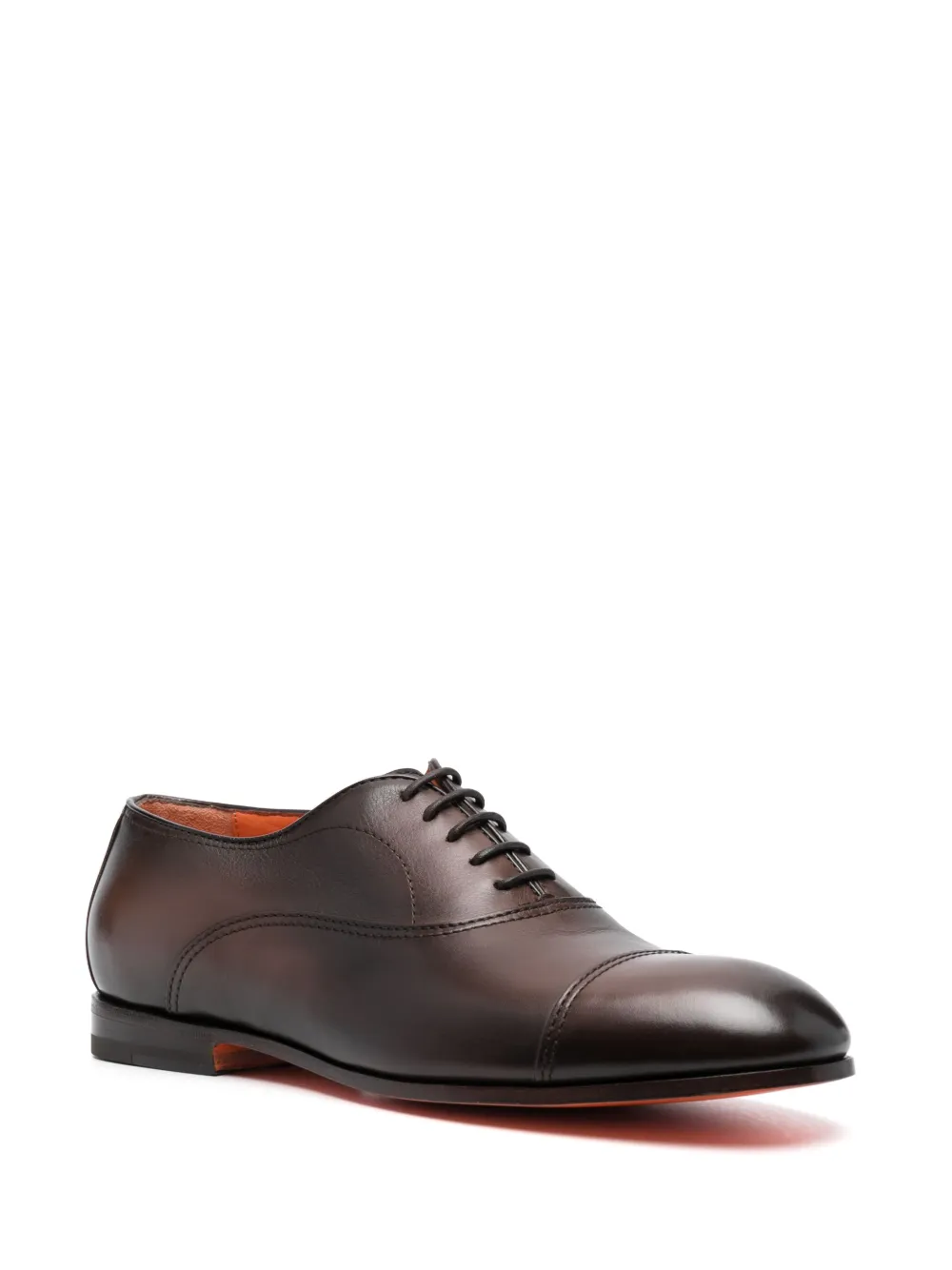 Hombre Santoni Zapatos Oxford Con Puntera De Almendra 4 Hombre Santoni Zapatos Oxford Con Puntera De Almendra - Imagen 2