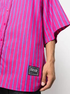 Hombre Versace Jeans Couture Camisa A Rayas -Masculina Moda Tienda 20116998 50169970 1000