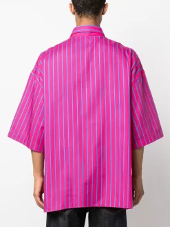 Hombre Versace Jeans Couture Camisa A Rayas -Masculina Moda Tienda 20116998 50169971 1000