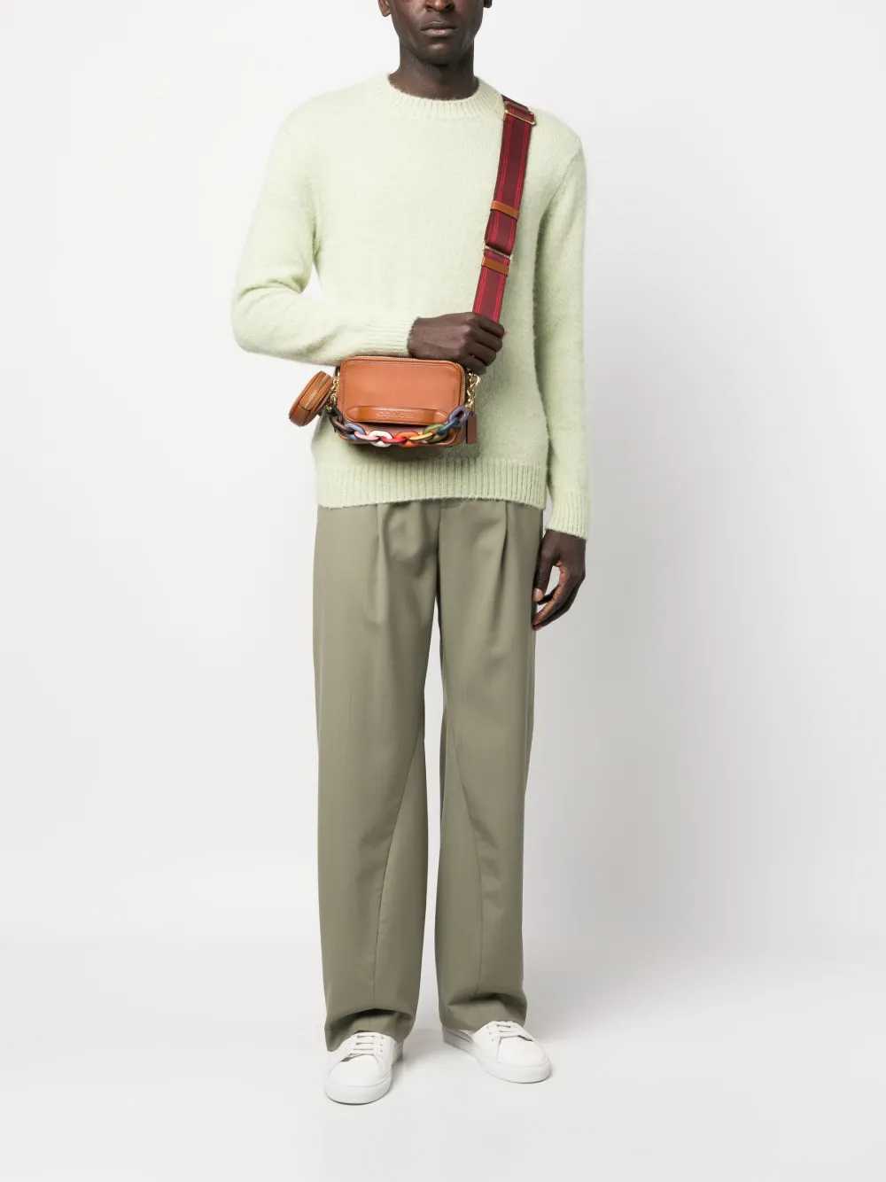 Hombre Coach Bolso De Hombro Con Logo En Relieve 4 Hombre Coach Bolso De Hombro Con Logo En Relieve - Imagen 2