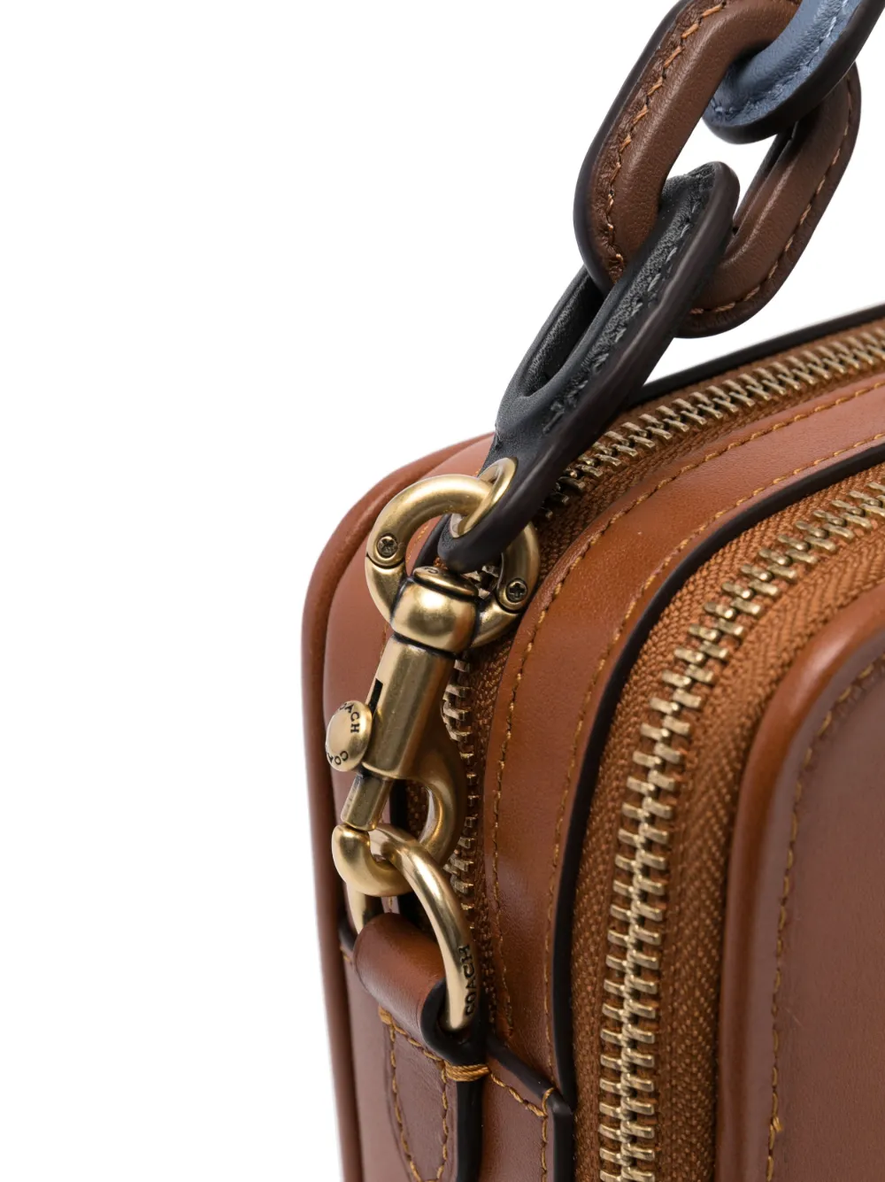 Hombre Coach Bolso De Hombro Con Logo En Relieve 6 Hombre Coach Bolso De Hombro Con Logo En Relieve - Imagen 4