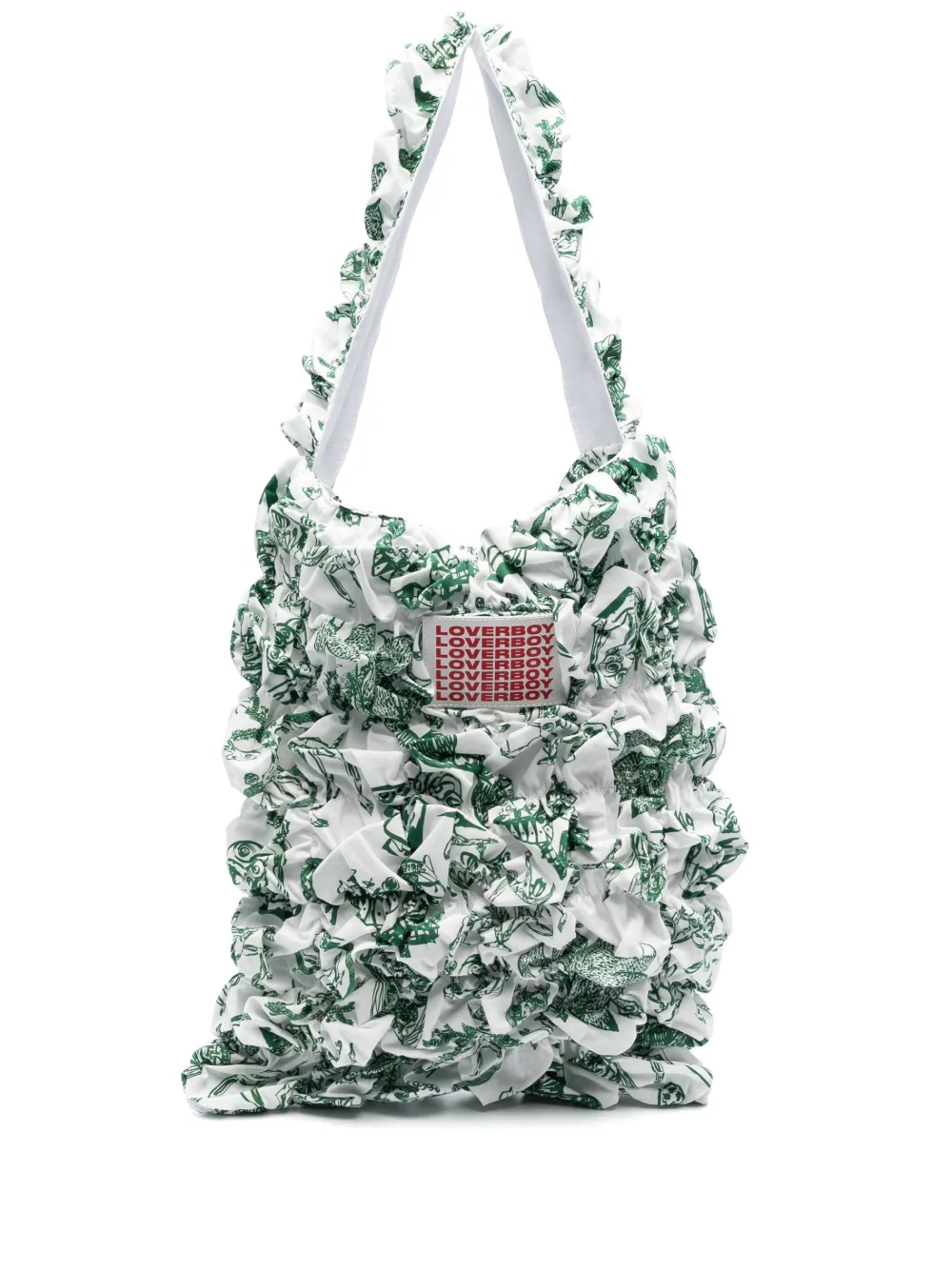 Hombre Charles Jeffrey Loverboy Bolso Shopper Con Parche Del Logo 3 Hombre Charles Jeffrey Loverboy Bolso Shopper Con Parche Del Logo