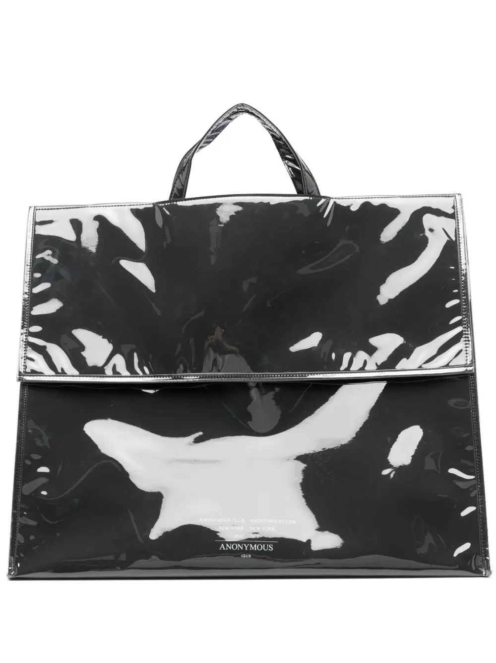 Hombre Anonymous Bolso Shopper Con Logo Grabado 3 Hombre Anonymous Bolso Shopper Con Logo Grabado