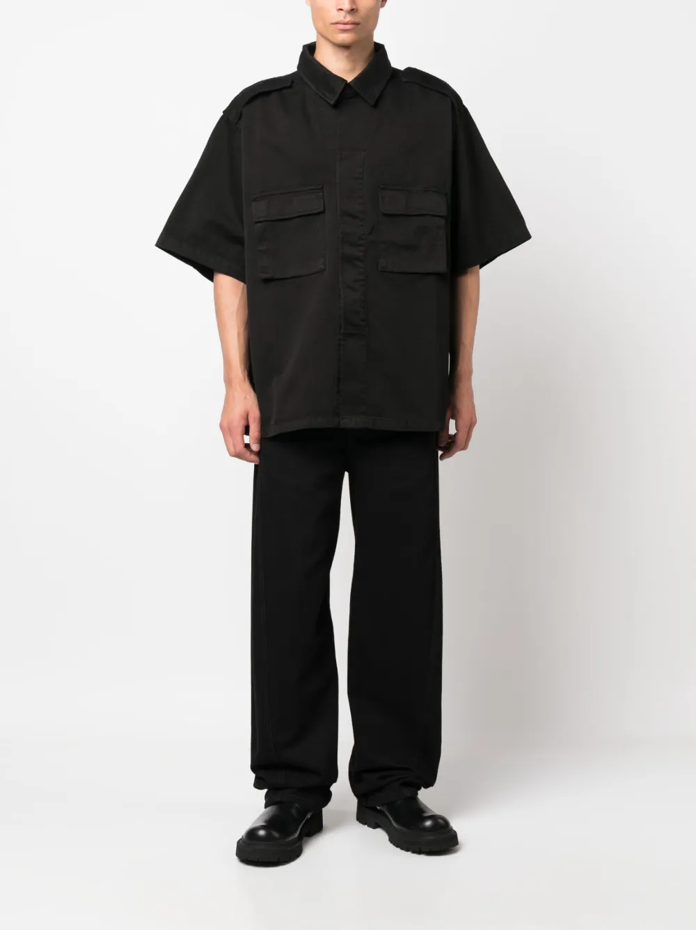 Hombre Heron Preston Camisa De Manga Corta 4 Hombre Heron Preston Camisa De Manga Corta - Imagen 2