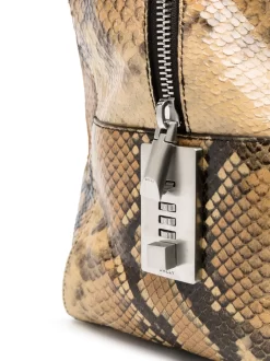 Hombre Bally Maleta Con Motivo De Piel De Serpiente -Masculina Moda Tienda 20195809 50453377 1000