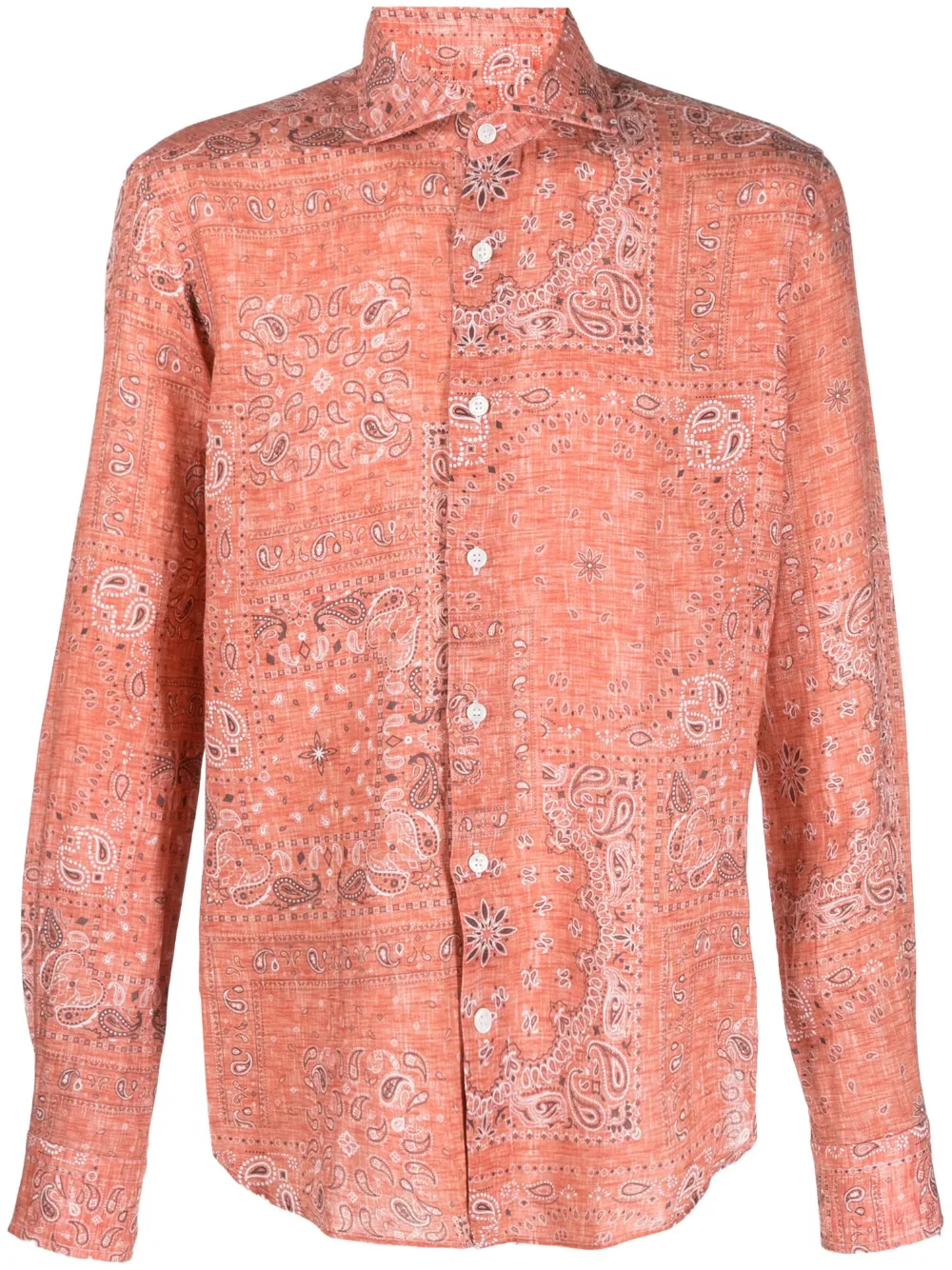 Hombre Orian Camisa Con Motivo De Cachemira 3 Hombre Orian Camisa Con Motivo De Cachemira