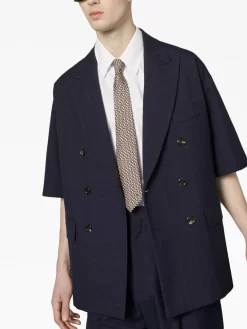 Hombre Gucci Corbata Con Motivo Interlocking G -Masculina Moda Tienda 20217310 50162544 1000