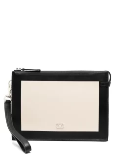 Hombre Valentino Garavani Bolso De Mano Vlogo De Dos Tonos