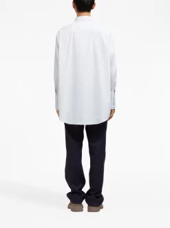 Hombre AMI Paris Camisa A Rayas -Masculina Moda Tienda 20249733 50498686 1000