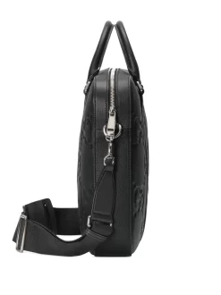 Hombre Gucci Maletín Para Portátil Con Logo En Relieve -Masculina Moda Tienda 20257795 50209278 1000