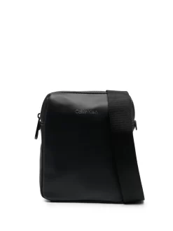 Hombre Calvin Klein Bolso Messenger Con Sello Del Logo
