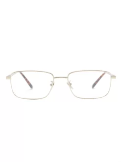 Hombre Giorgio Armani Gafas Con Montura Rectangular