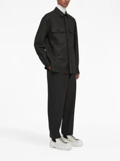 Hombre Jil Sander Camisa Con Cuello Clásico -Masculina Moda Tienda 20367673 50737933 1000