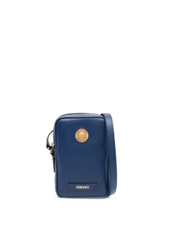 Hombre Versace Bolso Messenger Medusa Biggie