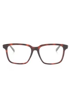 Hombre Gucci Eyewear Gafas Con Placa Del Logo