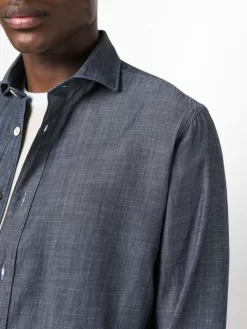 Hombre Eleventy Camisa Abotonada -Masculina Moda Tienda 20601326 50704765 1000