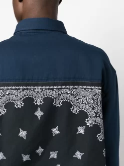 Hombre Destin Camisa Andrea Con Panel De Bandana -Masculina Moda Tienda 20621497 50684046 1000