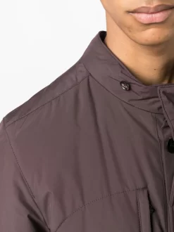 Hombre Corneliani Abrigo Acolchado Abotonado -Masculina Moda Tienda 20632093 50723745 1000