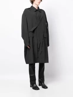 Hombre Random Identities Chubasquero Largo Con Tiras -Masculina Moda Tienda 20646730 50733268 1000