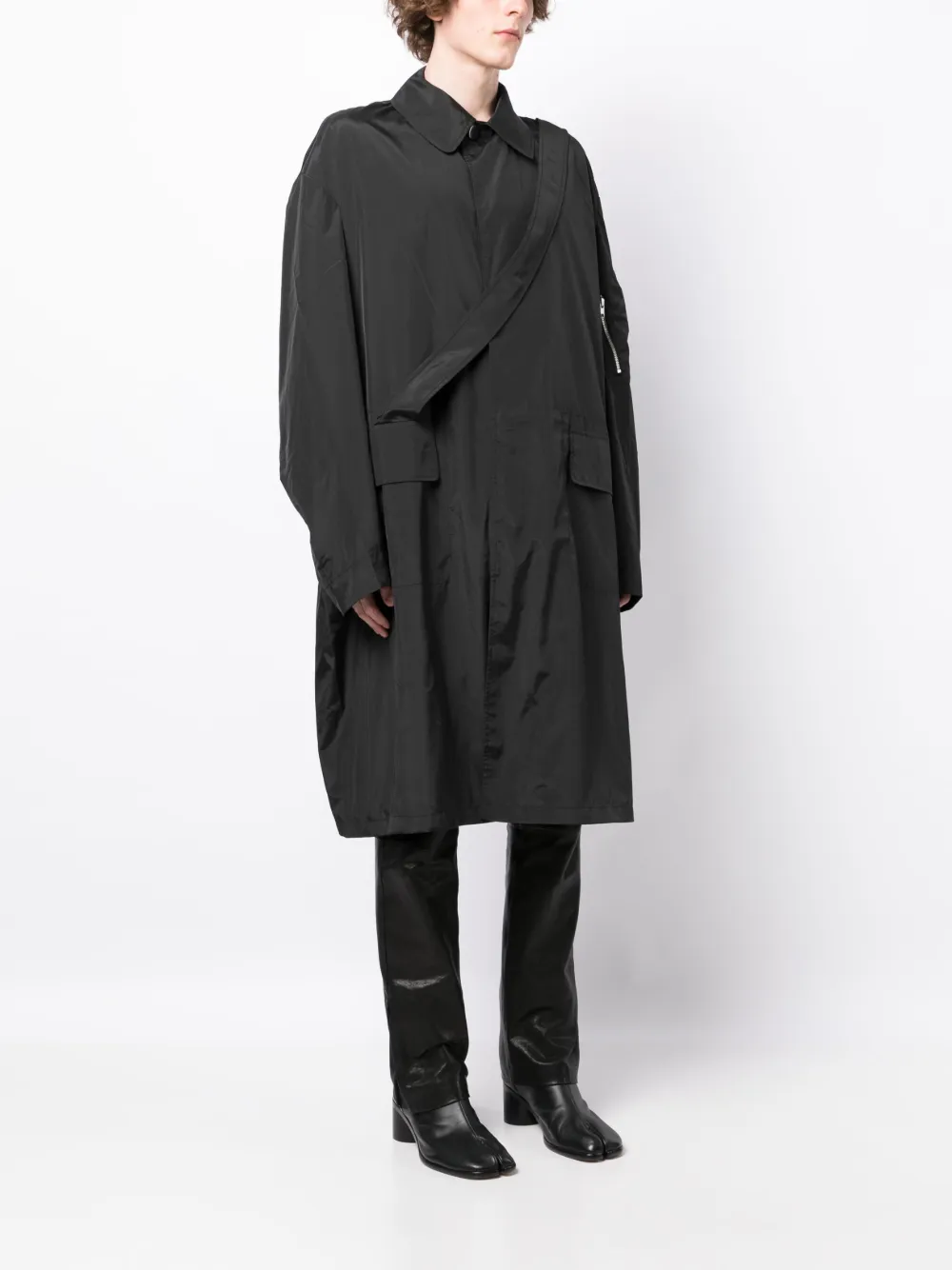 Hombre Random Identities Chubasquero Largo Con Tiras 5 Hombre Random Identities Chubasquero Largo Con Tiras - Imagen 3