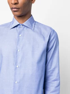 Hombre Canali Camisa De Manga Larga -Masculina Moda Tienda 20668345 50776124 1000