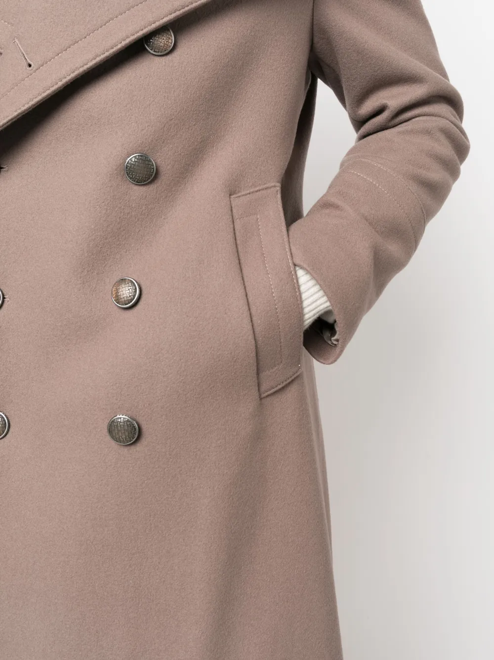 Hombre Tagliatore Abrigo Con Doble Botonadura 7 Hombre Tagliatore Abrigo Con Doble Botonadura - Imagen 5