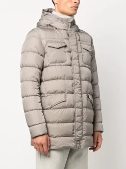 Hombre Herno Plumífero Con Capucha Y Cremallera -Masculina Moda Tienda 20810322 50718093 1000