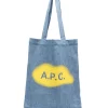 Hombre A.P.C. Bolso Shopper Vaquero Con Logo Estampado -Masculina Moda Tienda 20812509 50772139 1000