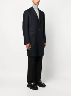 Hombre Boglioli Abrigo Midi Con Botones -Masculina Moda Tienda 20844234 50778246 1000