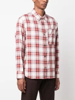 Hombre A.P.C. Camisa A Cuadros -Masculina Moda Tienda 20845750 50746637 1000