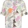 Hombre Palm Angels Camisa Con Estampado Palmity Allover -Masculina Moda Tienda 20845974 50778581 1000