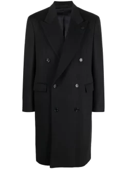 Hombre Lardini Abrigo Con Doble Botonadura