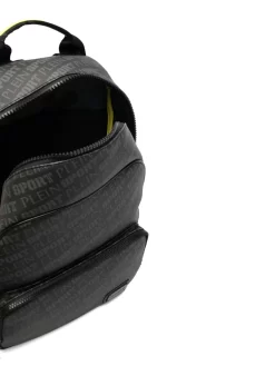 Hombre Plein Sport Logo-print Faux-leather Backpack -Masculina Moda Tienda 20851197 50783250 1000