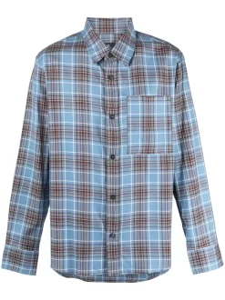 Hombre A.P.C. Camisa Graham A Cuadros