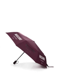 Hombre Moschino Logo-print Compact Umbrella -Masculina Moda Tienda 20861900 50807935 1000