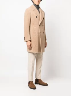 Hombre LUIGI BIANCHI MANTOVA Abrigo Con Doble Botonadura -Masculina Moda Tienda 20862054 50785445 1000
