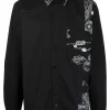 Hombre Versace Jeans Couture Paisley-print Cotton Shirt -Masculina Moda Tienda 20863009 50813687 1000