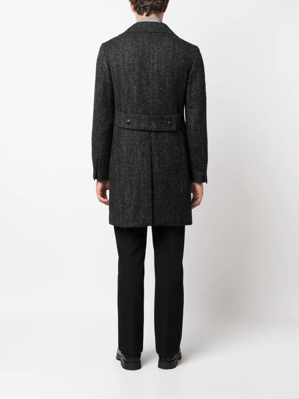 Hombre Tagliatore Arden Double-breasted Coat 6 Hombre Tagliatore Arden Double-breasted Coat - Imagen 4