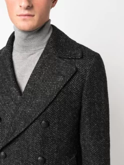 Hombre Tagliatore Arden Double-breasted Coat 11 Hombre Tagliatore Arden Double-breasted Coat -Masculina Moda Tienda 20866455 50800639 1000