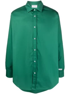 Drole De Monsieur Hombre Drôle De Monsieur Slogan-print Long-sleeve Shirt